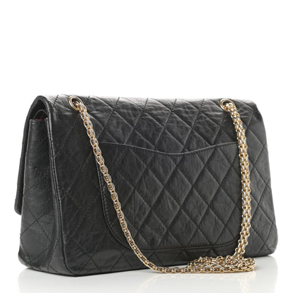 Chanel Aged Calfskin Quilted 2.55 Reissue 227 Flap Black 3 of 18