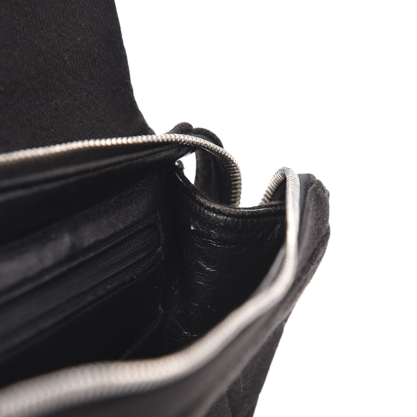 Jersey Quilted Backpack Black