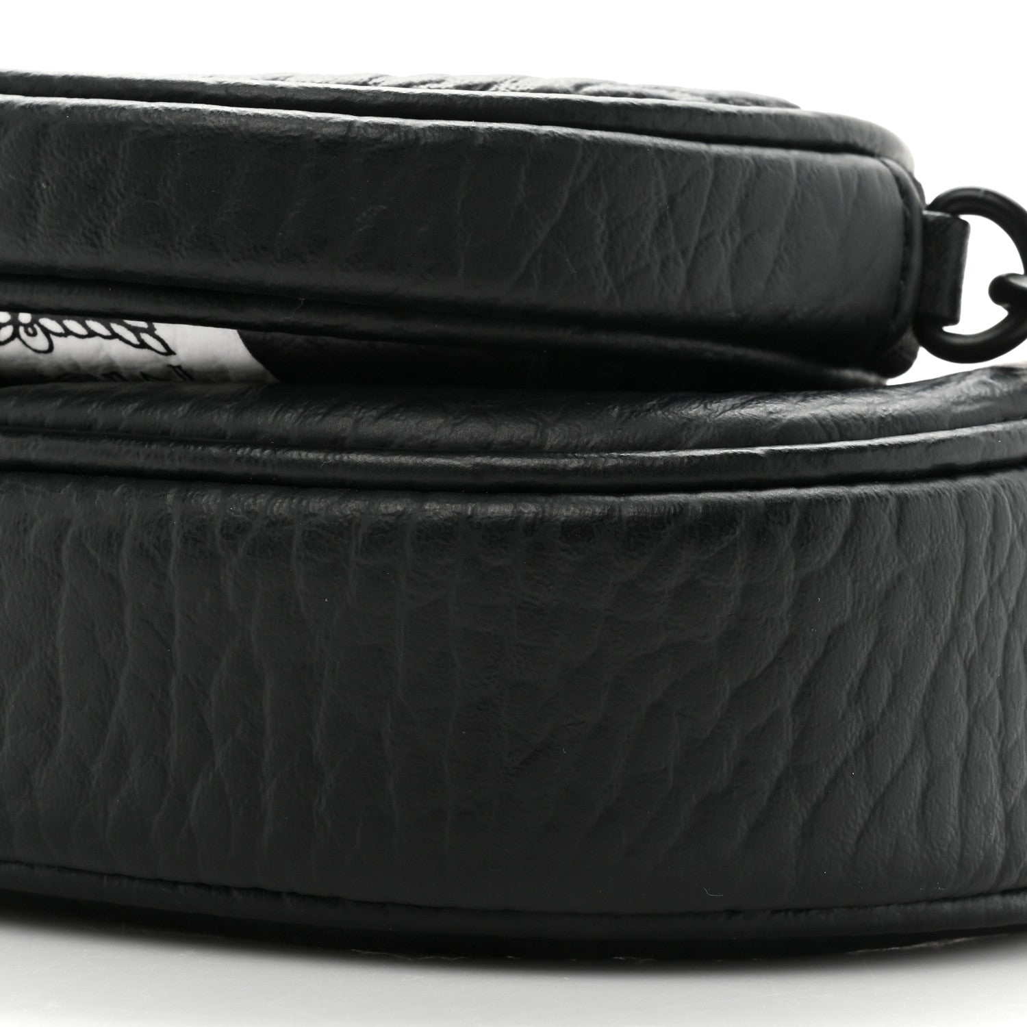 MCM Checkerboard Visetos Small Aren Multifunction Crossbody Pouch Black White 9 of 13