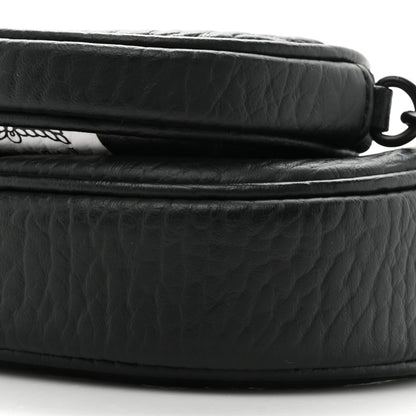 MCM Checkerboard Visetos Small Aren Multifunction Crossbody Pouch Black White 9 of 13
