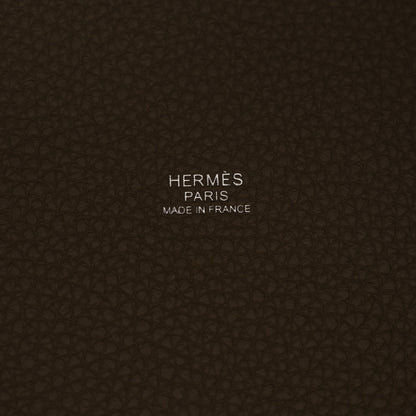 Hermes Taurillon Clemence Picotin Lock 22 MM Etoupe 6 of 12