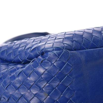 Bottega Veneta Nappa Intrecciato Medium Campana Hobo Atlantic Blue 9 of 13