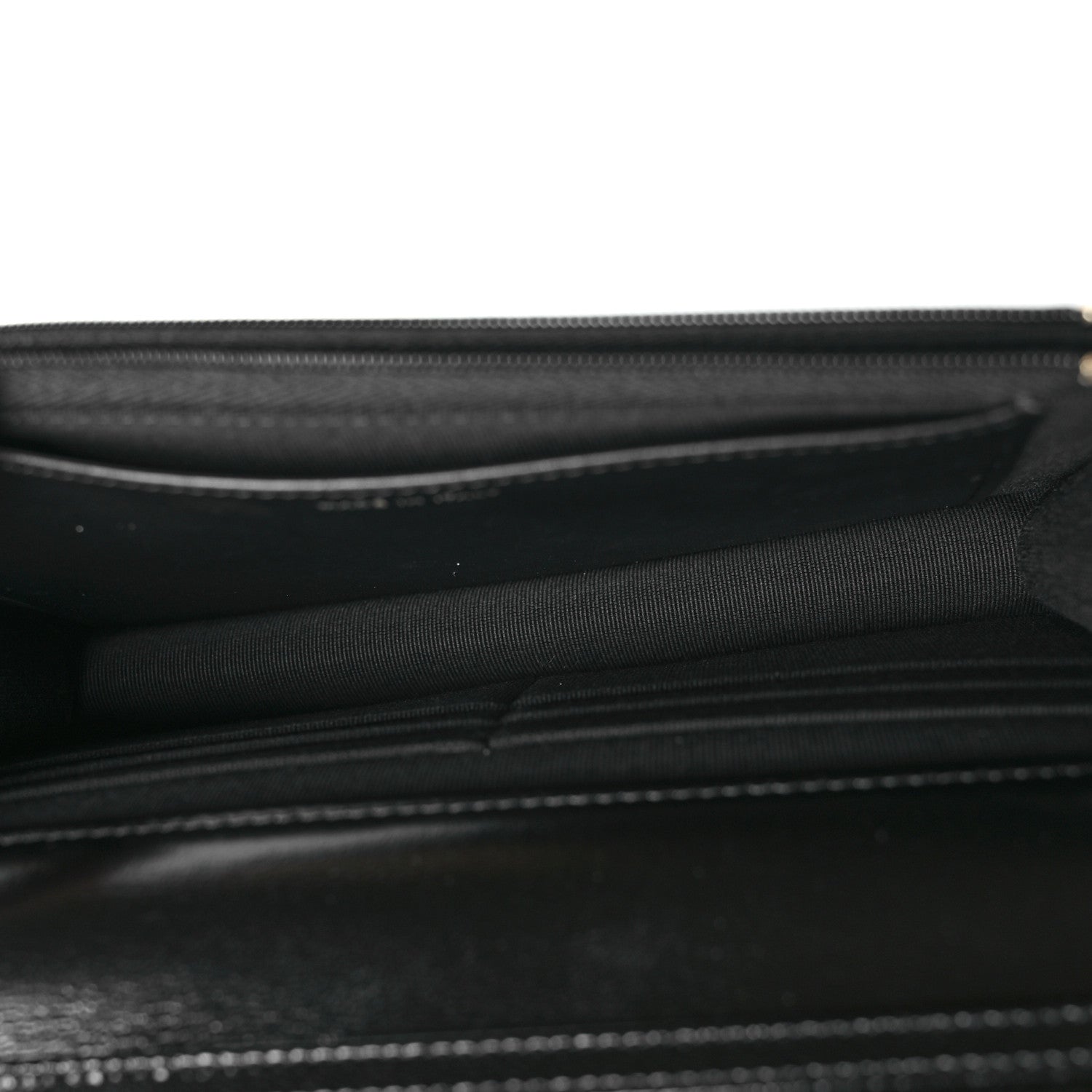 Chanel Calfskin Quilted 31 Wallet On Chain WOC Black 5 of 12