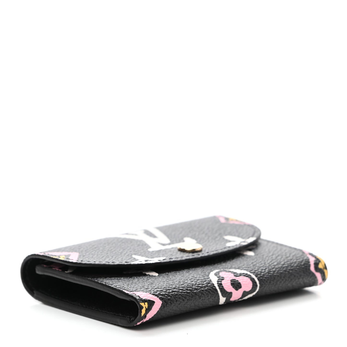 Monogram Giant Wild At Heart Rosalie Coin Purse Black