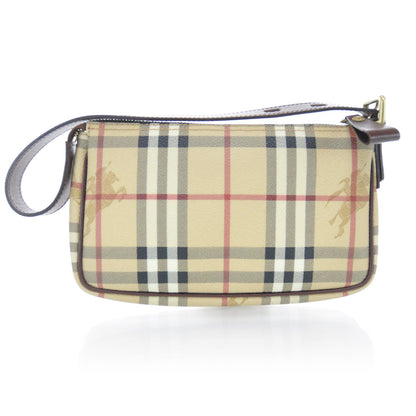 Burberry Haymarket Check Pochette Bag 1 of 9