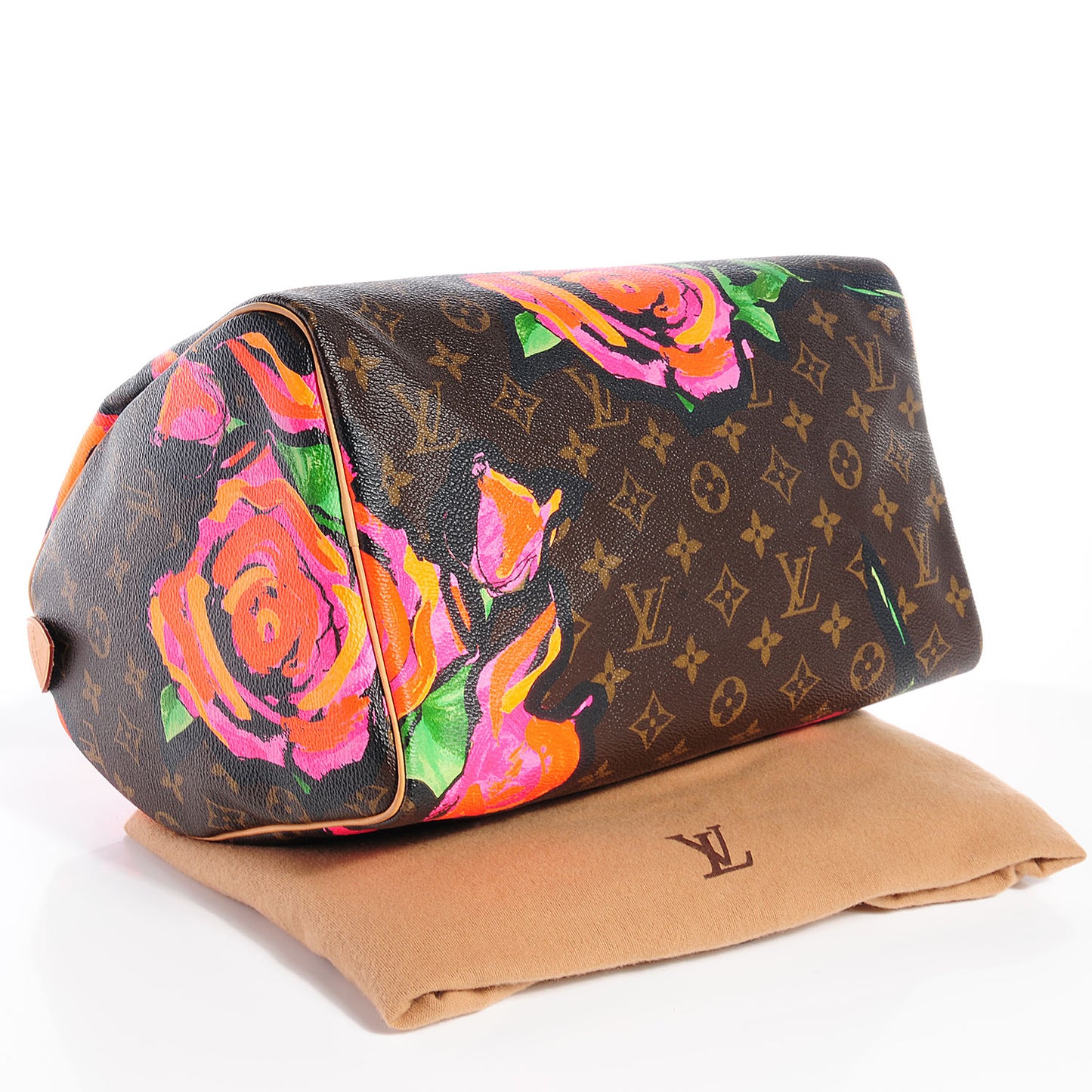 Monogram Roses Speedy 30