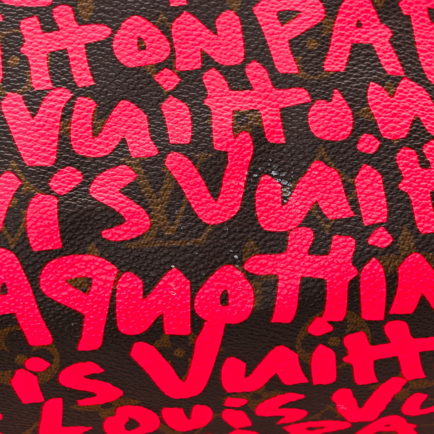 Louis Vuitton Monogram Graffiti Speedy 30 Fuchsia 12 of 14