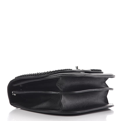 Chanel Calfskin Medium Braided Chic Flap Black 4 of 11