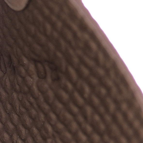 Epsom Calvi Card Case Etoupe