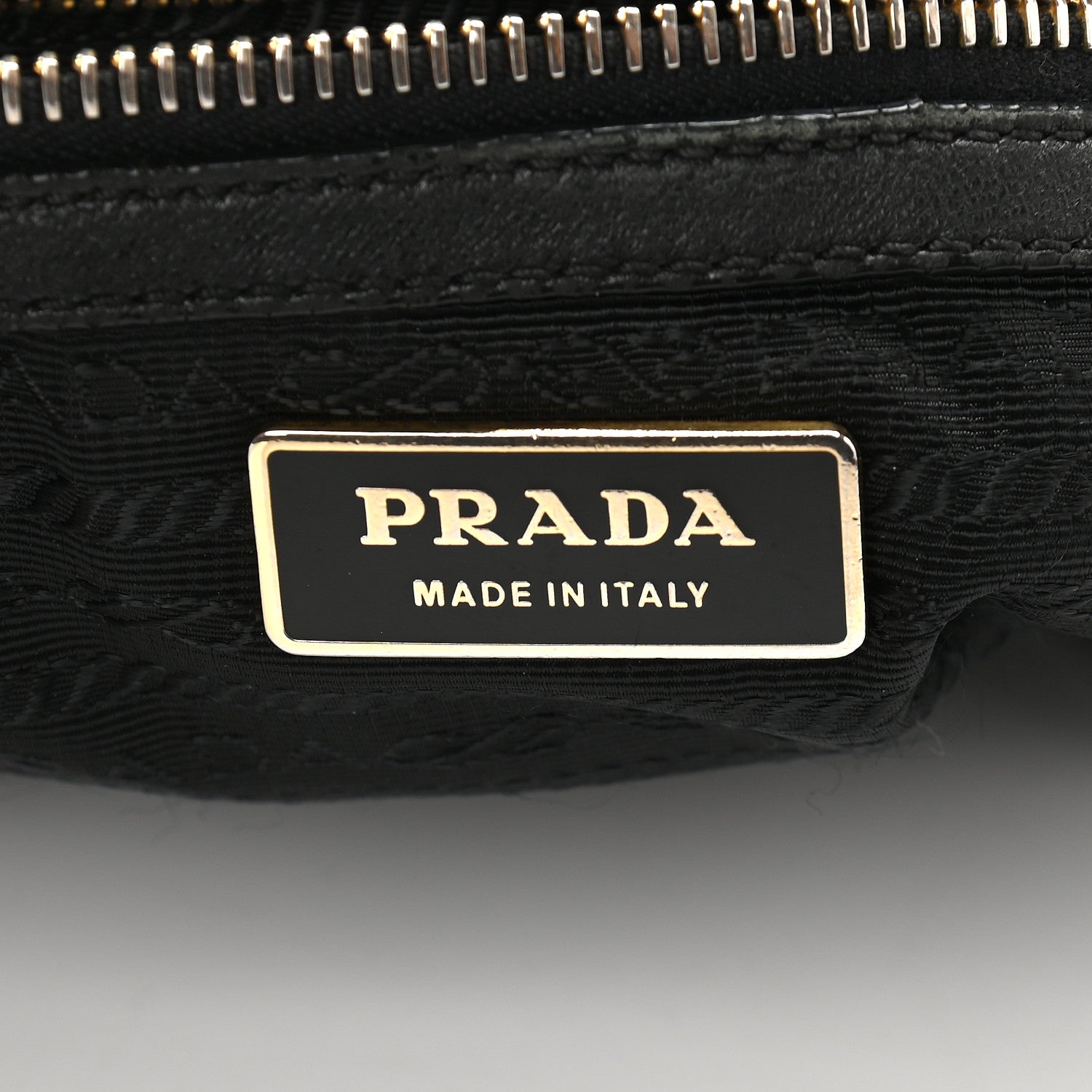 Prada Tessuto Nylon Origami Pleated Tote Black 6 of 14
