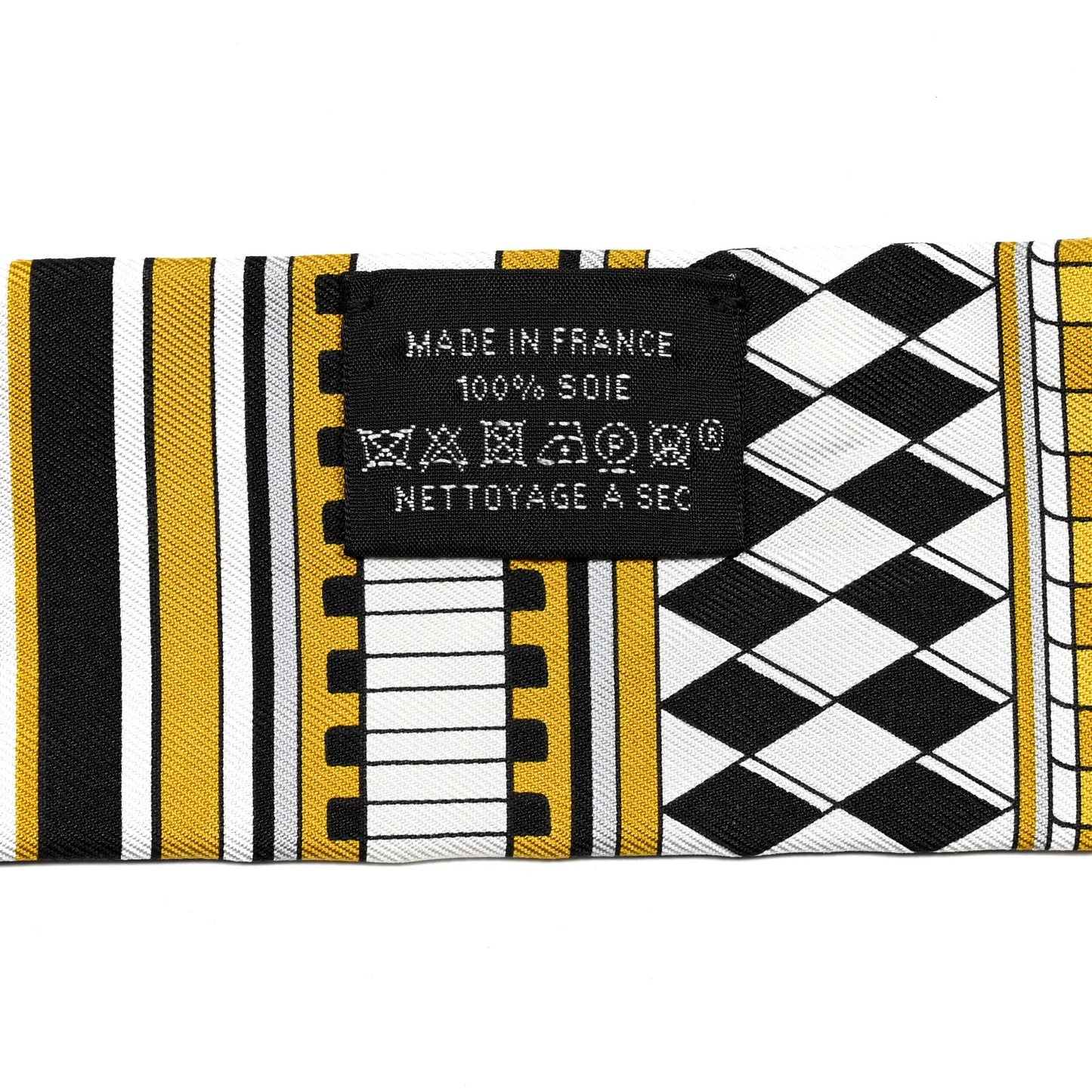 Silk Voltes Et Pirouettes Twilly Black Or White