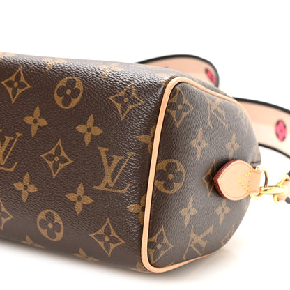 Louis Vuitton Monogram Speedy Bandouliere 20 Black 9 of 10