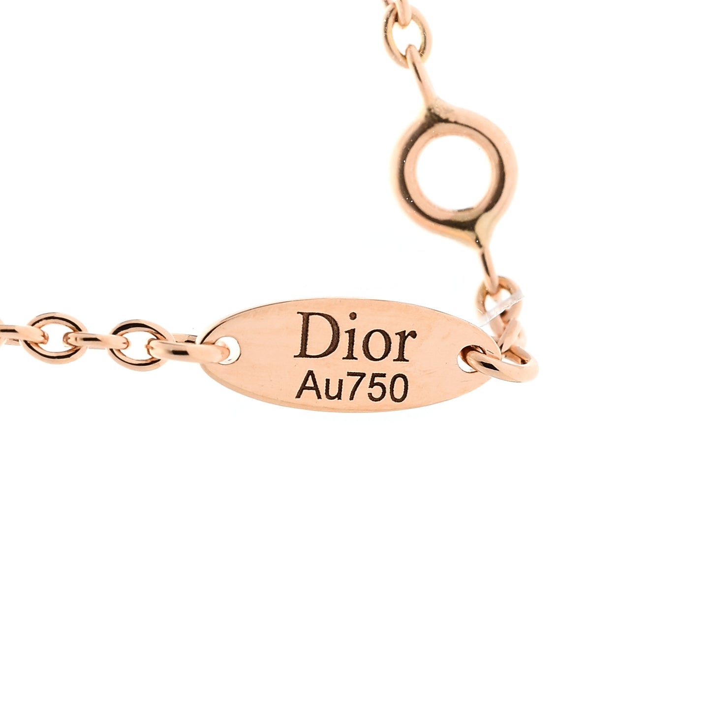 18K Rose Gold Diamond Pink Opal Rose Des Vents Necklace