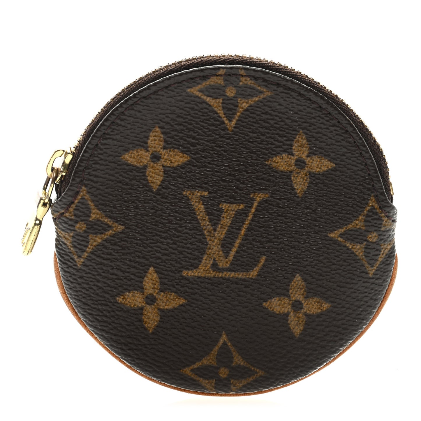 Monogram Round Coin Purse