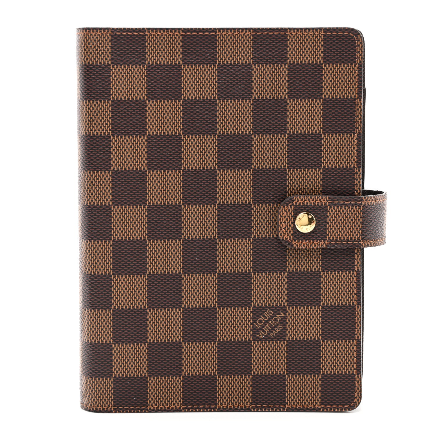 Louis Vuitton Damier Ebene Medium Ring Agenda Cover 1 of 7