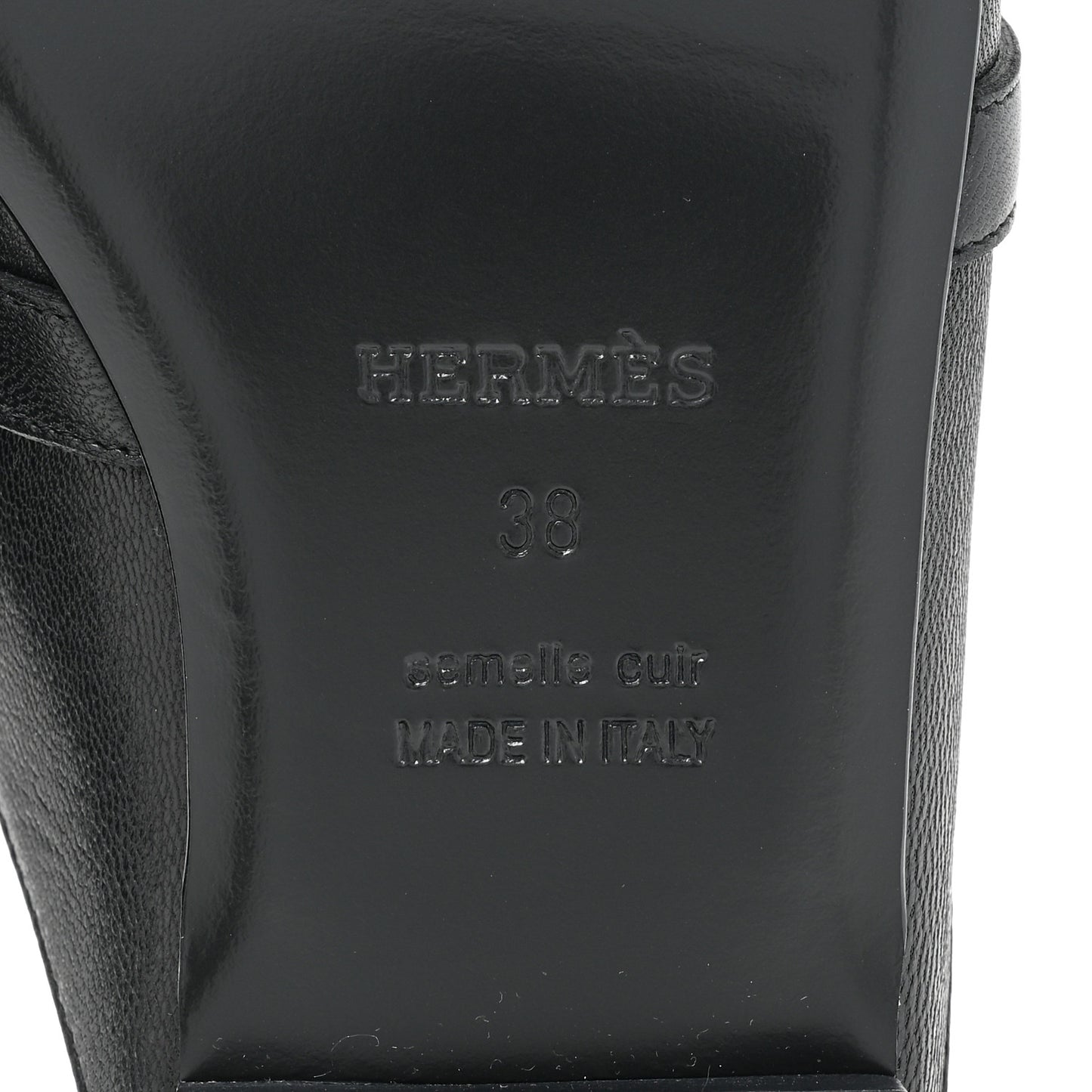 Goatskin Oz Mules 38 Black