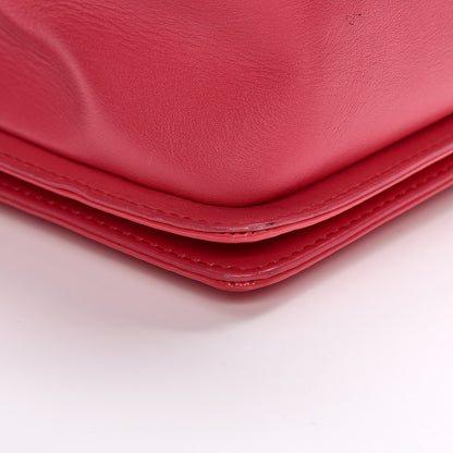 Chanel Patent Quilted Large Boy Flap Pink 13 of 16