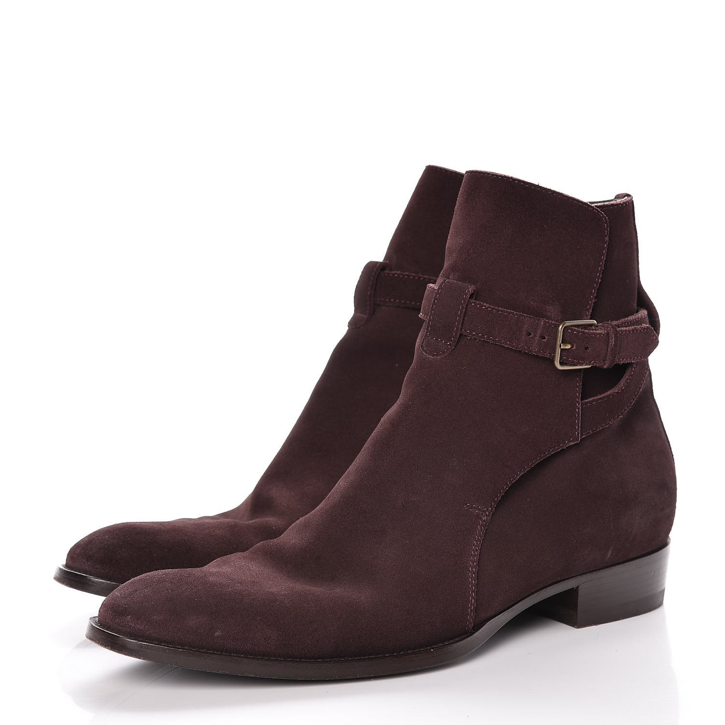 Suede Soho Calfskin Ankle Boots 40 Deep Blood
