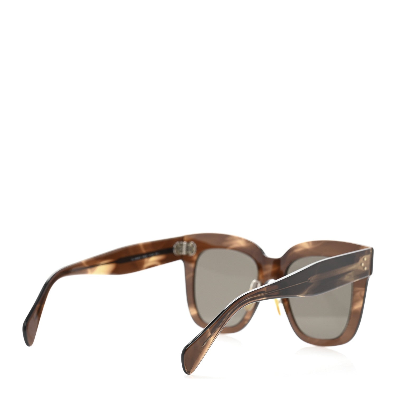 Celine Acetate Kim Sunglasses CL 41444/S Havana Brown 4 of 8
