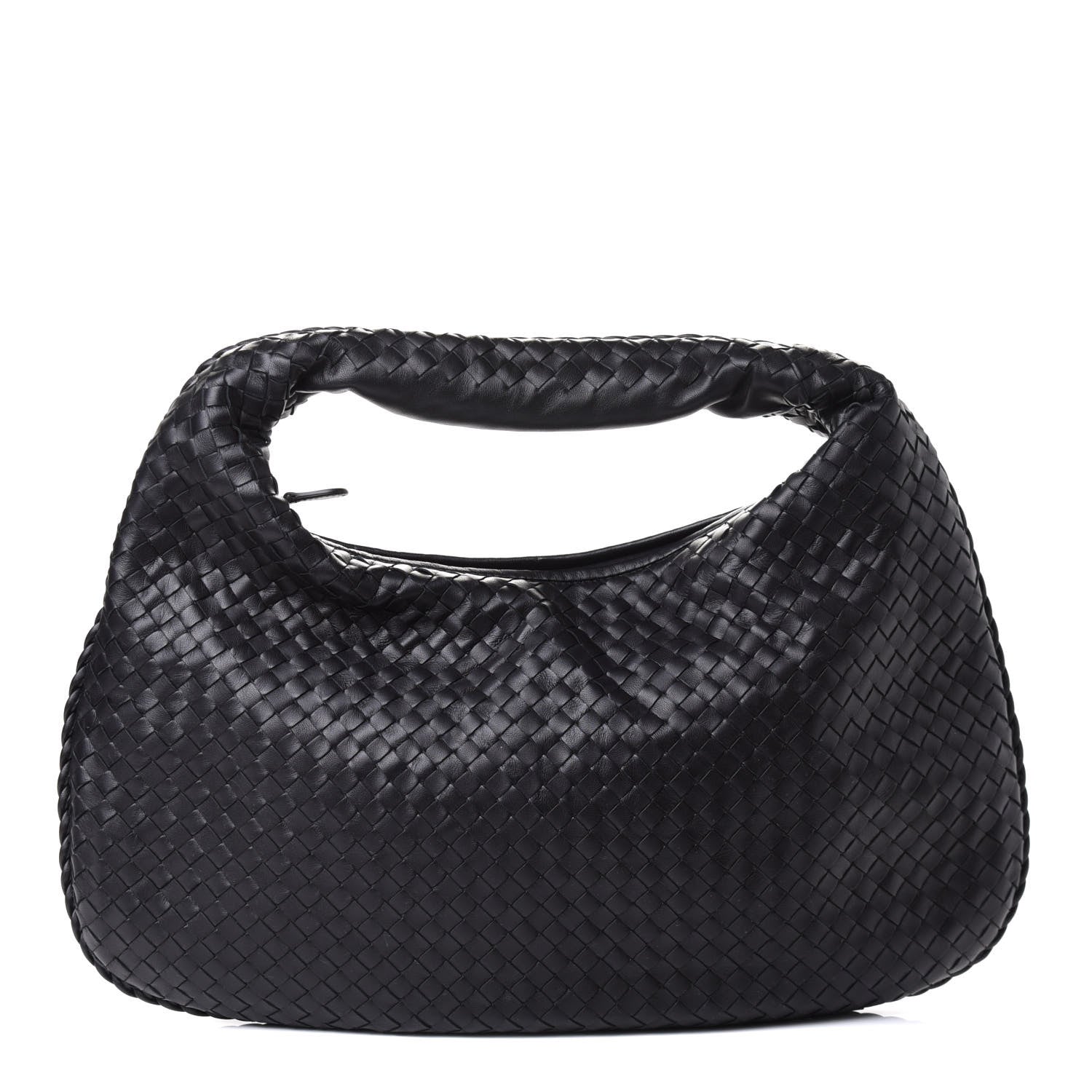 Bottega Veneta Nappa Intrecciato Large Veneta Hobo Black 1 of 4