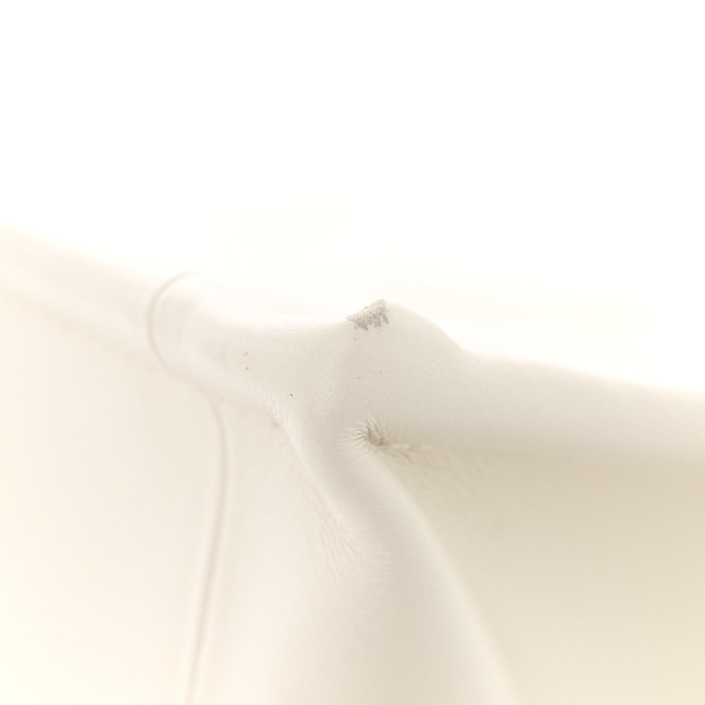 Calfskin Macro Cannage Medium Book Tote White