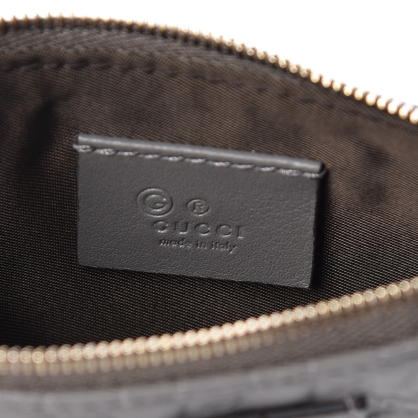Soft Microguccissima Key Ring Coin Case Loess