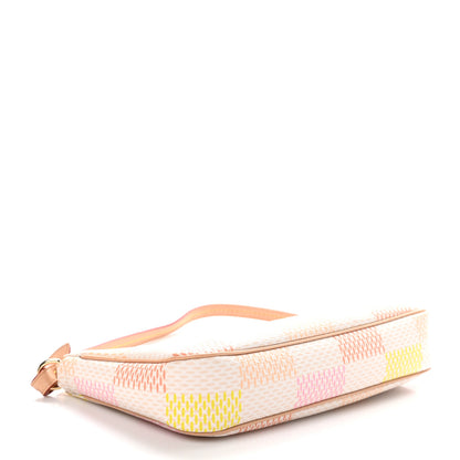 Louis Vuitton Damier Pochette Accessories NM Peach Pink 4 of 10