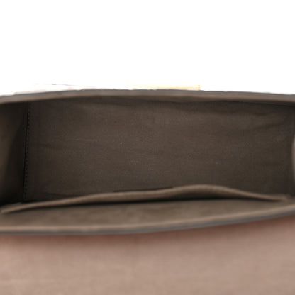 Fendi Vitello Century F is Fendi Bi-Color FF 1974 Embossed Kan I Shoulder Bag Fragola Maya Black 7 of 14