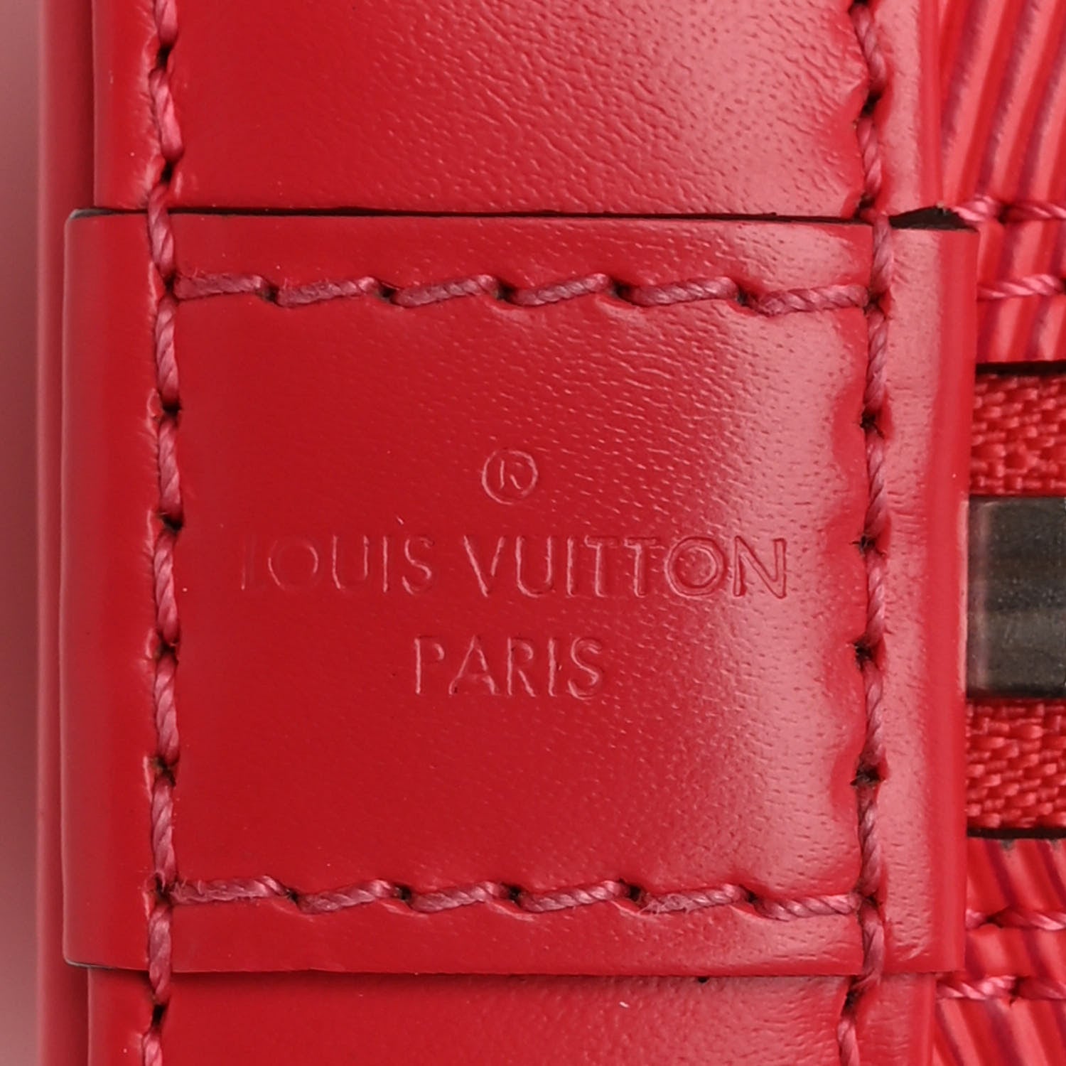 Louis Vuitton Epi Alma BB Grenade 6 of 12