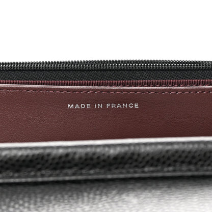 Chanel Caviar Quilted Wallet on Chain WOC Black 7 of 14