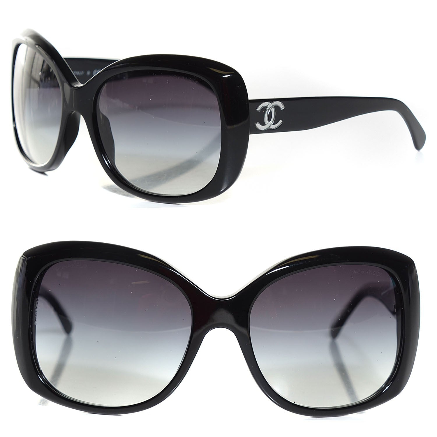 Chanel CC Logo Sunglasses 5183 Black 1 of 5