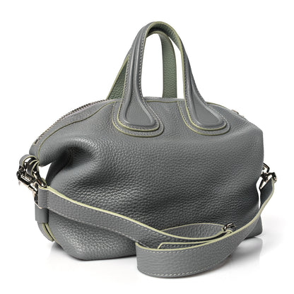 Givenchy Pebbled Calfskin Small Nightingale Pearl Grey 3 of 10