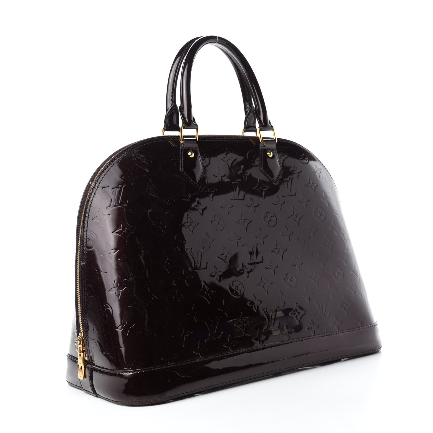 Louis Vuitton Vernis Alma GM Amarante 3 of 12