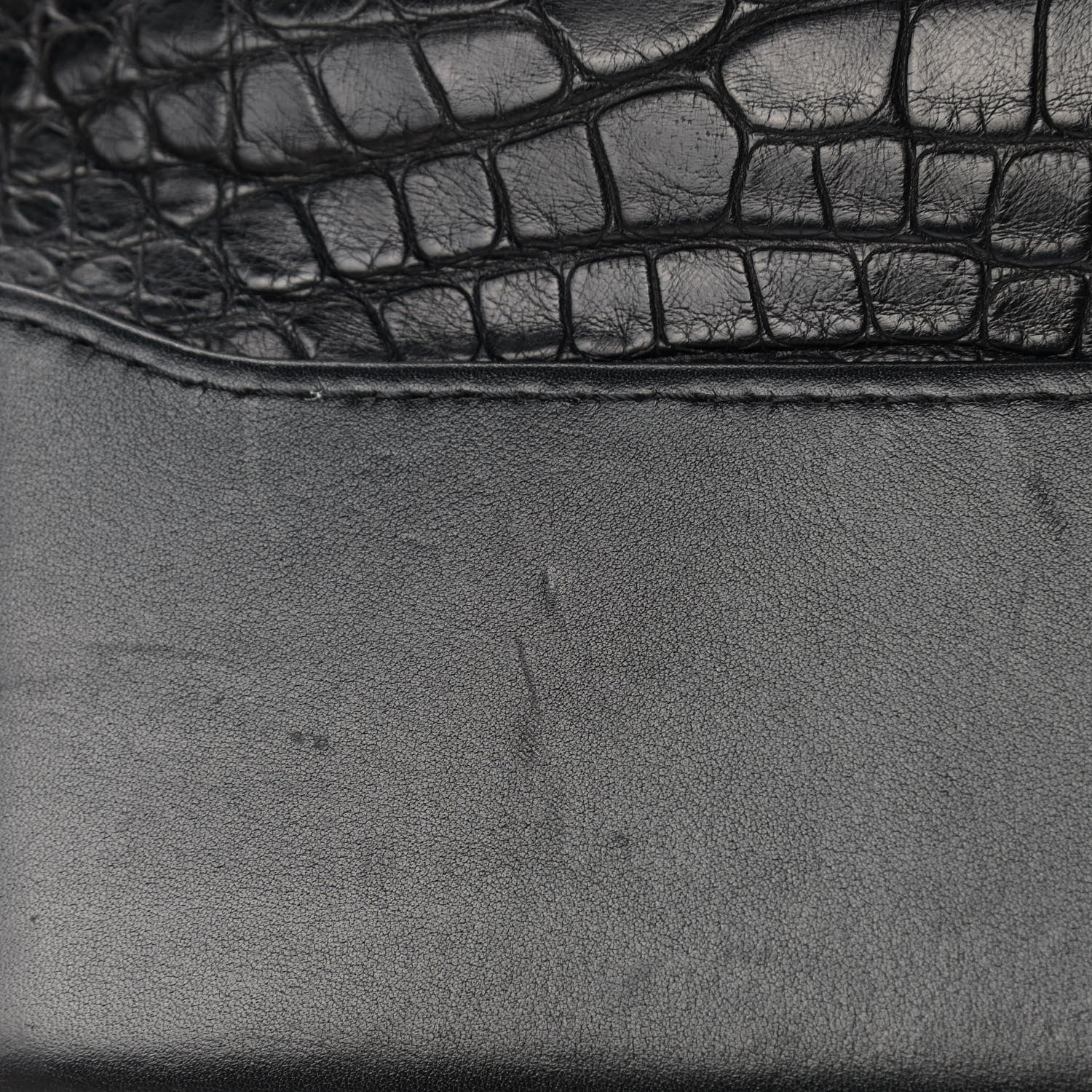 Chanel Alligator Medium Gabrielle Hobo Black 11 of 13