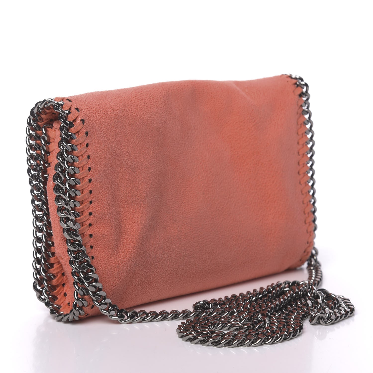 Stella McCartney Shaggy Deer Falabella Crossbody Bag Peony Pink 3 of 10