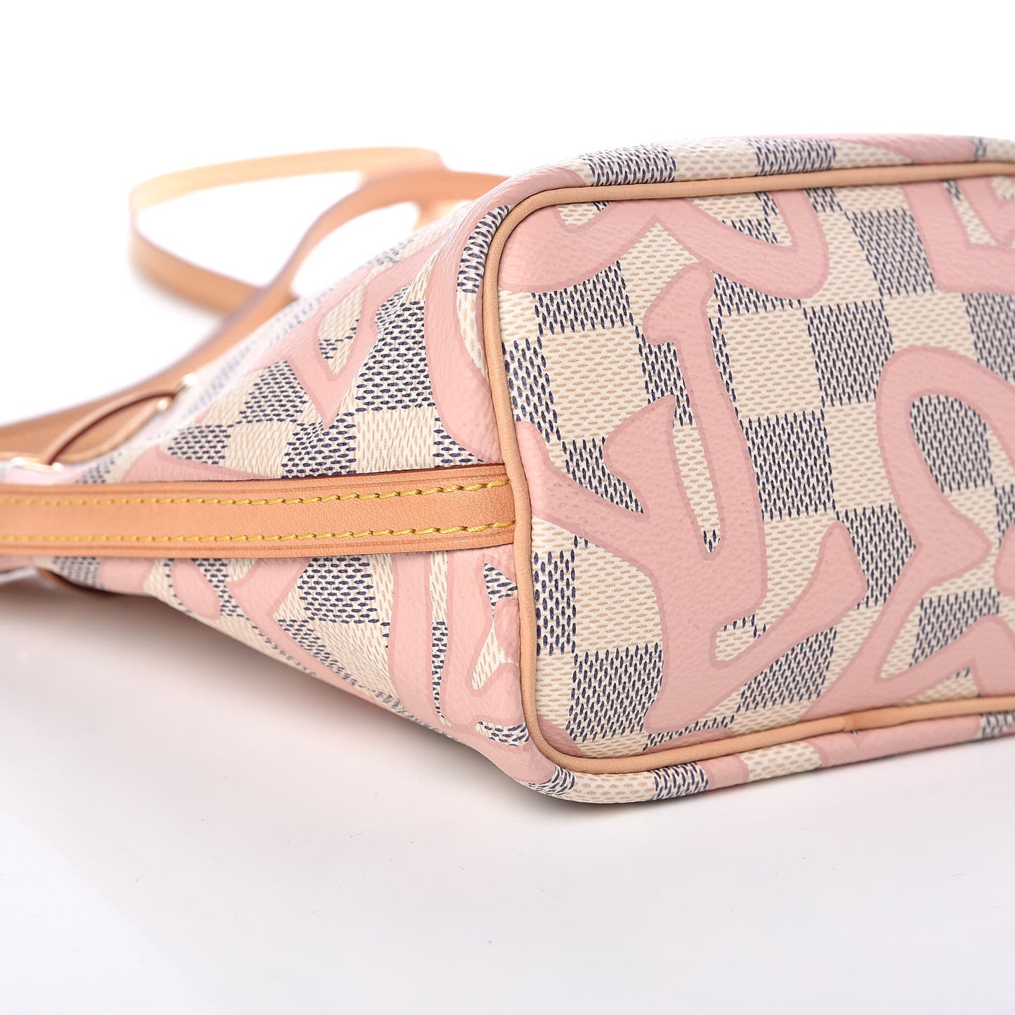Damier Azur Tahitienne Nano Noe Rose Ballerine