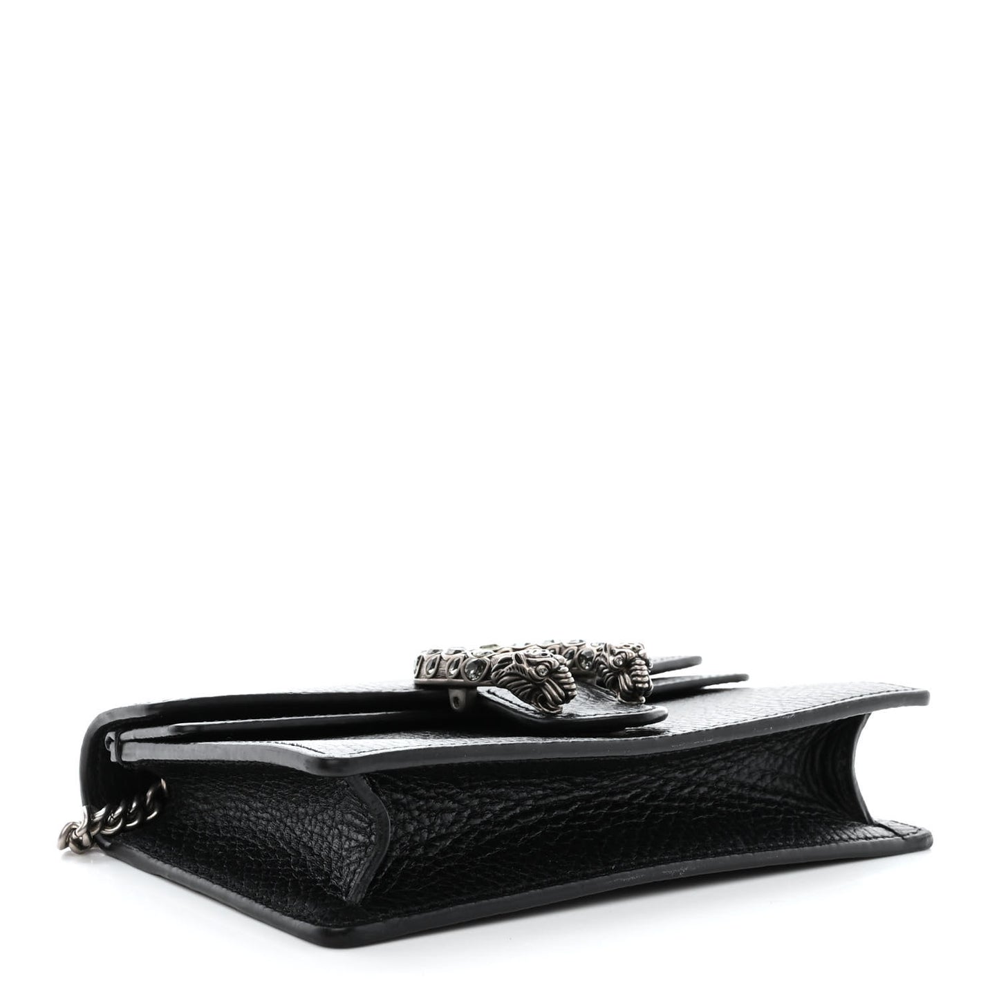 Calfskin Super Mini Dionysus Shoulder Bag Black