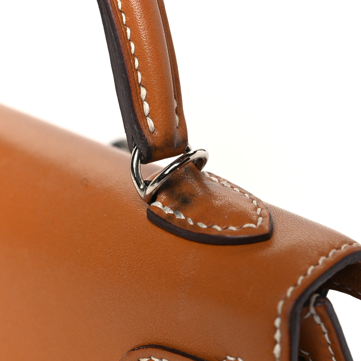 Veau Butler Mini Kelly Sellier 20 Natural Sable