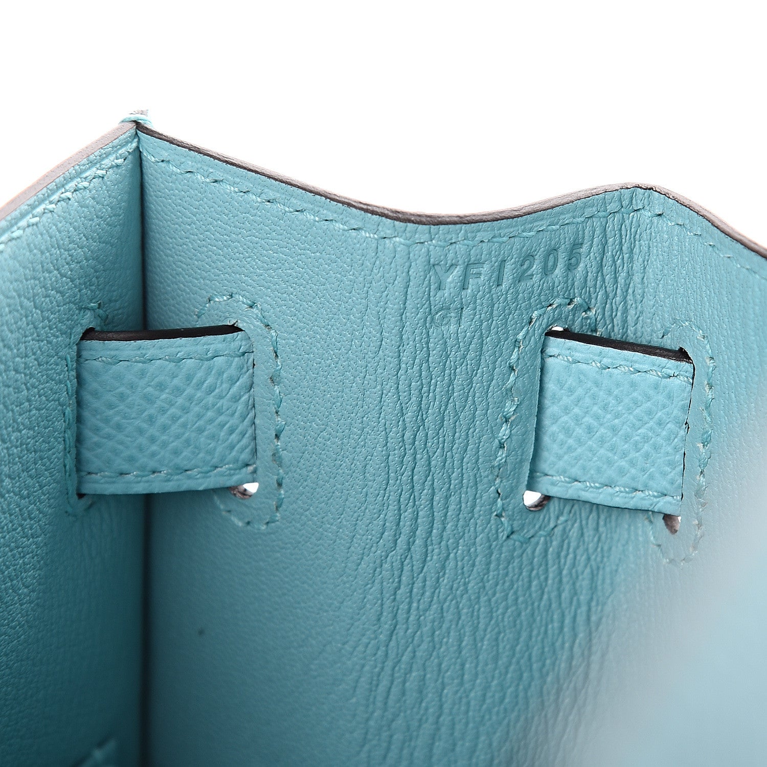 Hermes Epsom Kelly Sellier 28 Bleu Atoll 6 of 8