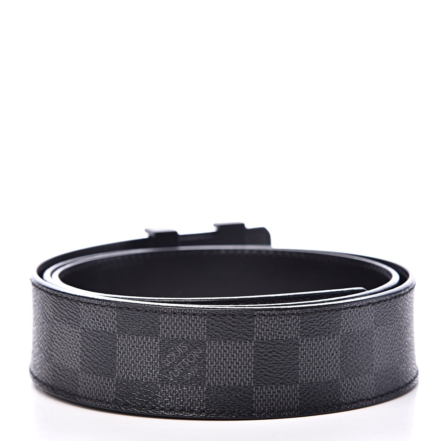 Damier Graphite LV Initiales Belt 100 40