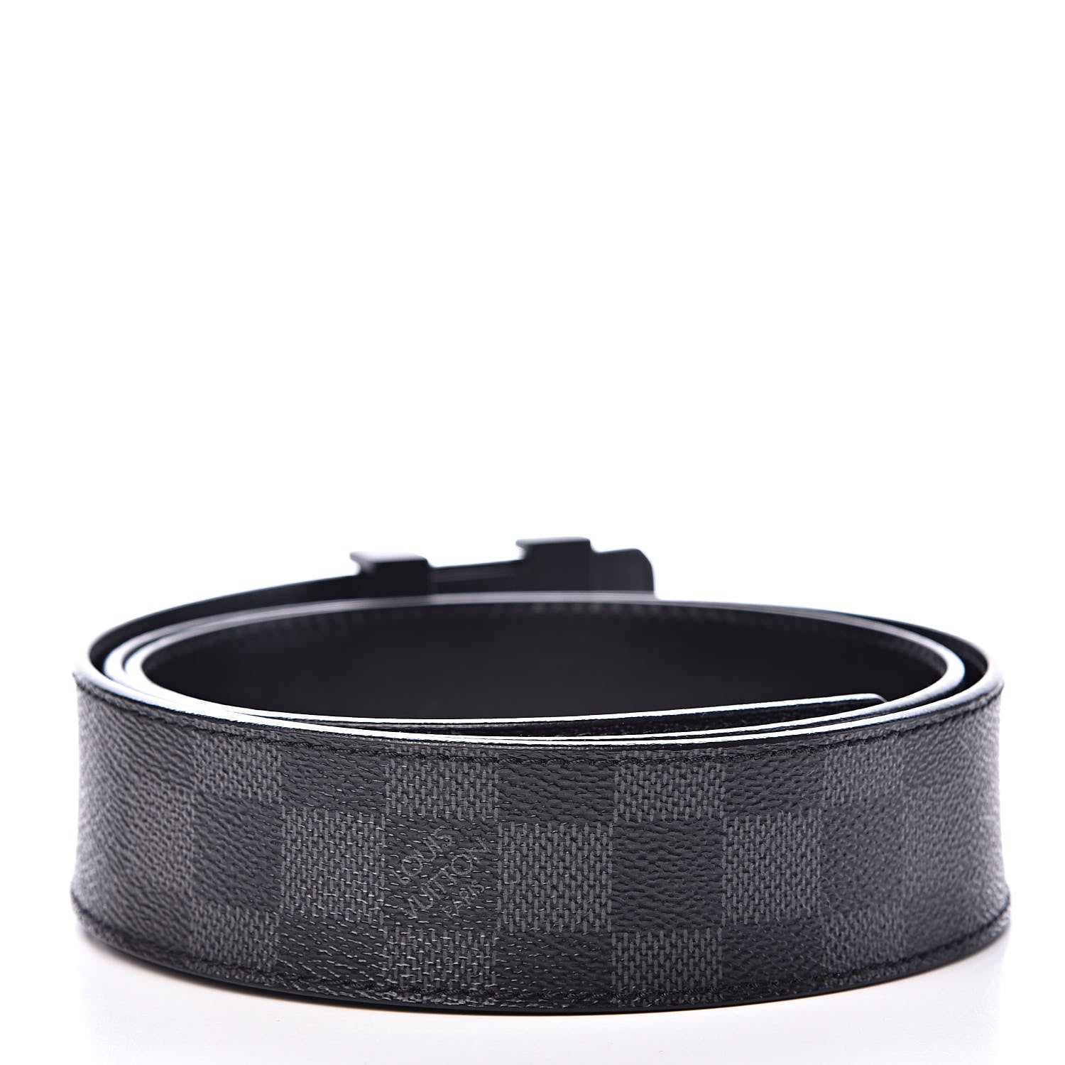 Louis Vuitton Damier Graphite LV Initiales Belt 100 40 3 of 6