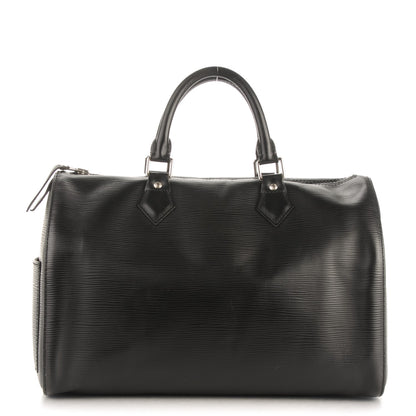 Louis Vuitton Epi Speedy 30 Black 1 of 8
