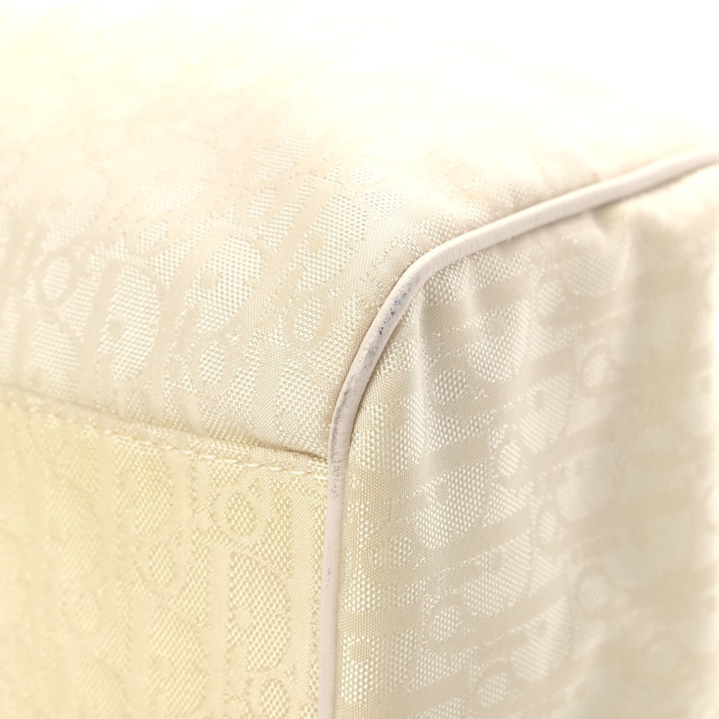 Monogram Tote White