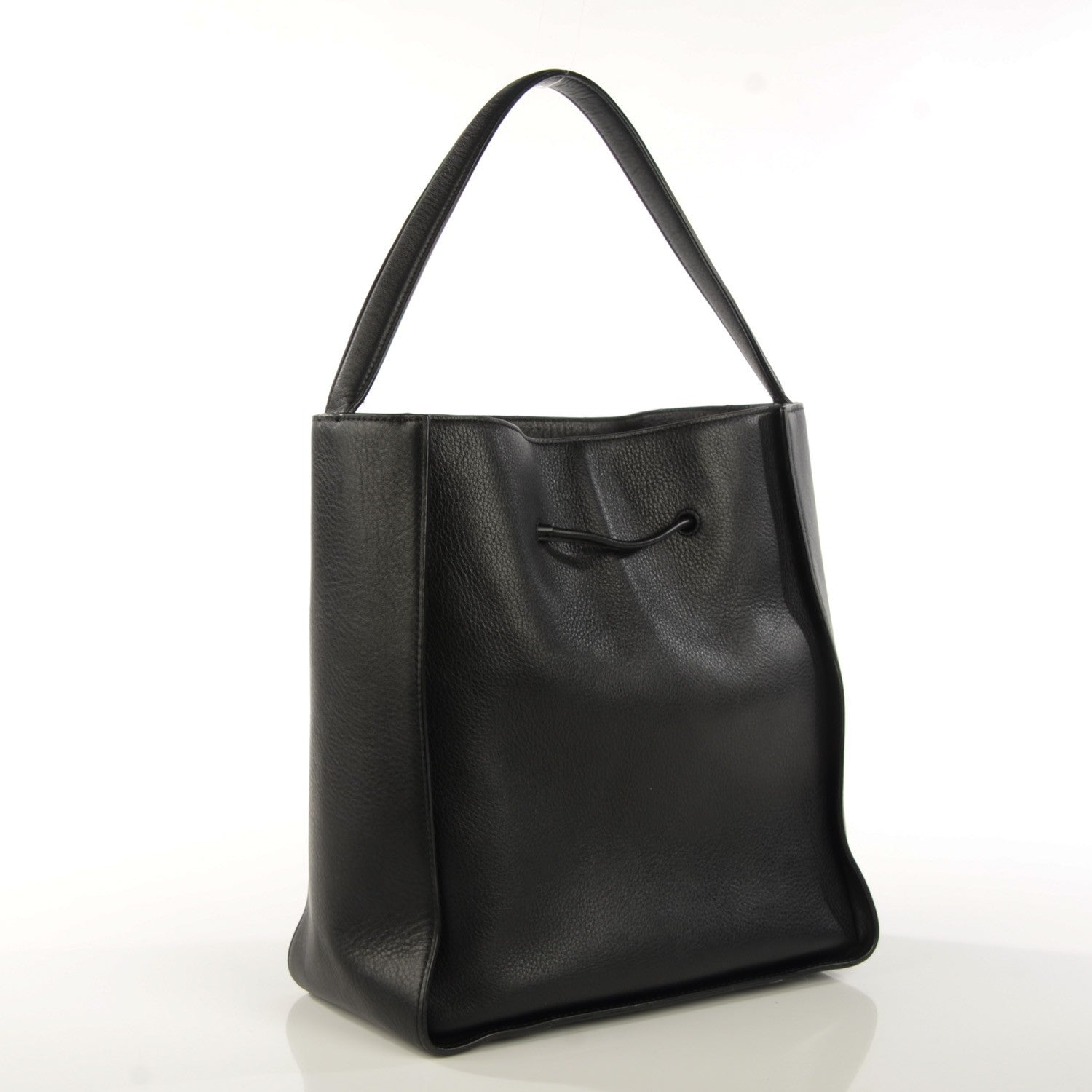 3.1 Phillip Lim 3.1 Smooth Calfskin Large Soleil Bucket Bag Black 3 of 14