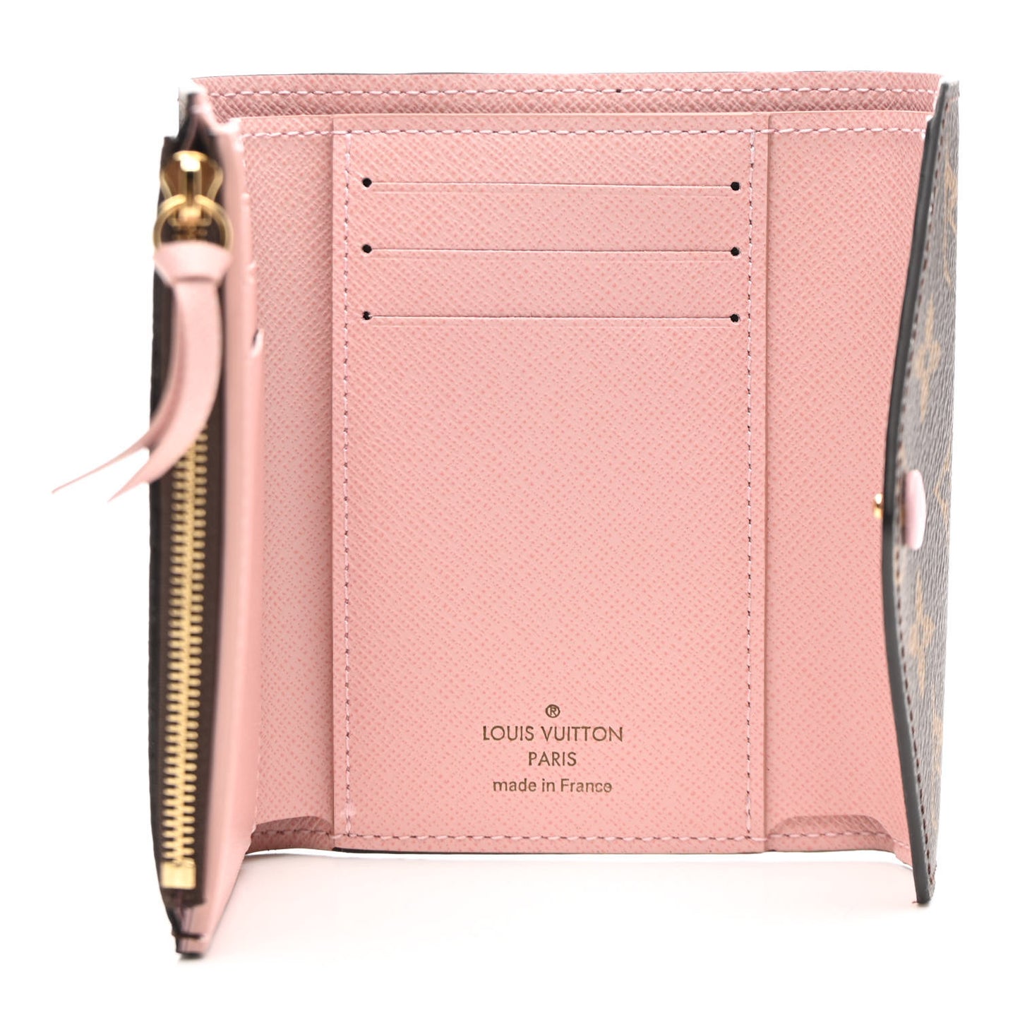 Monogram Victorine Wallet Rose Ballerine