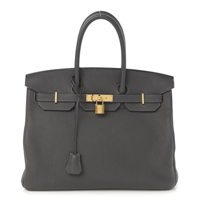 Hermes Togo Birkin 35 Etain 1 of 17