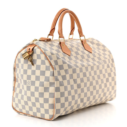Louis Vuitton Damier Azur Speedy 35 3 of 12