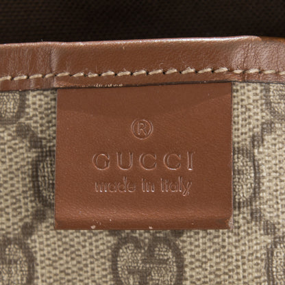 Gucci GG Plus Monogram Large Signature Web Loop Tote Brown 6 of 7