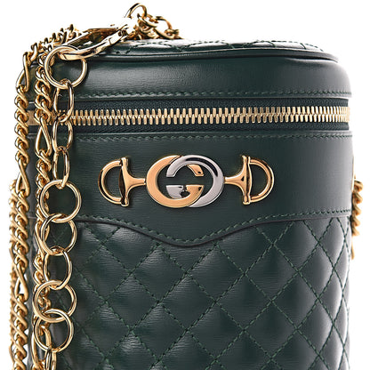 Gucci Calfskin Trapuntata Zumi Belt Bag Vintage Green 12 of 12