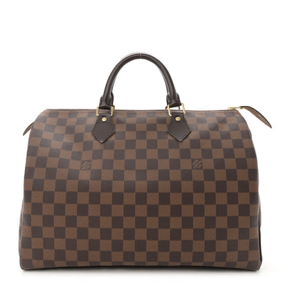 Louis Vuitton Damier Ebene Speedy 35 1 of 10